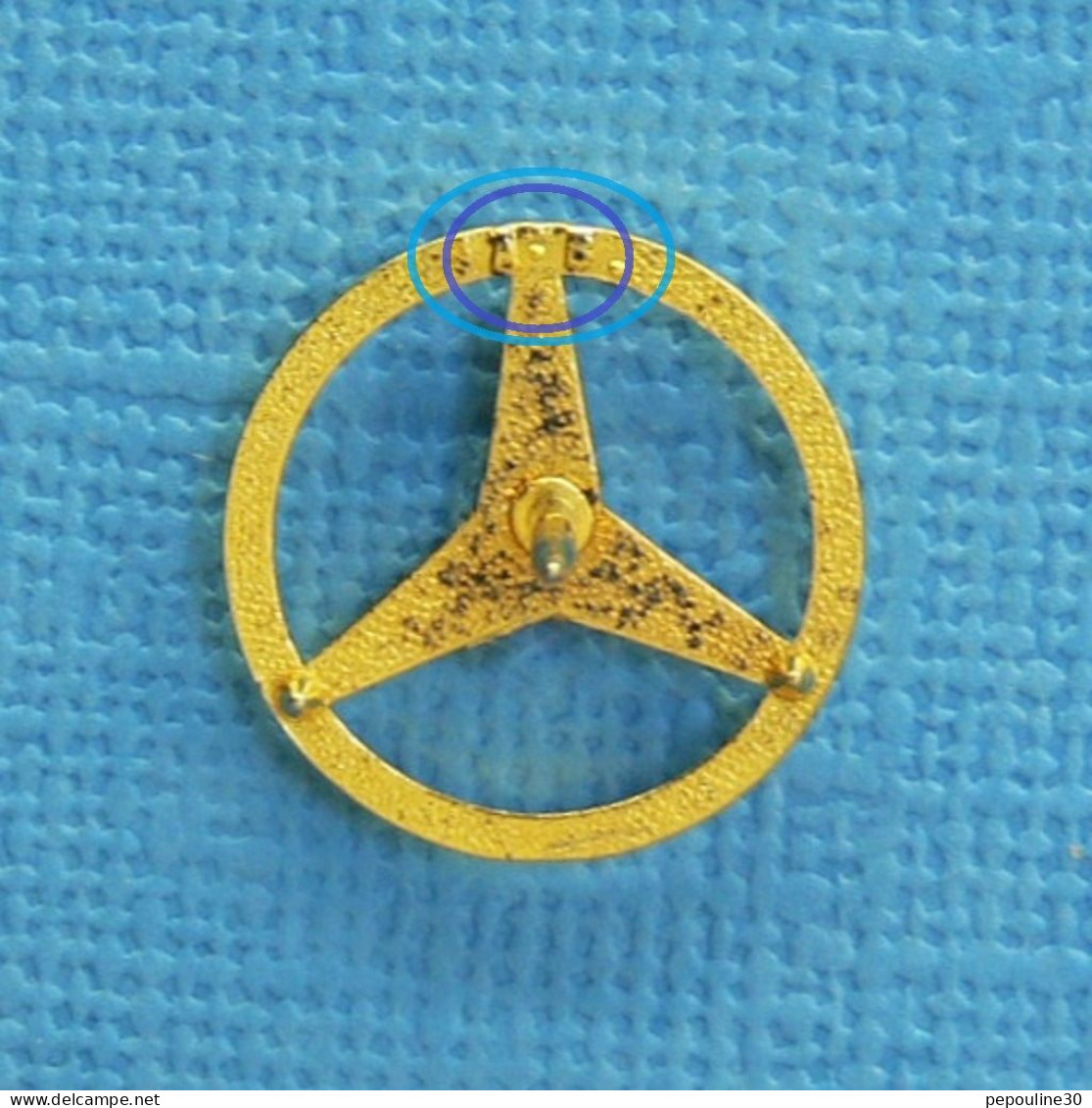 1 PIN'S /  ** LOGO / MERCEDES BENZ ** . (A.B.). - Mercedes