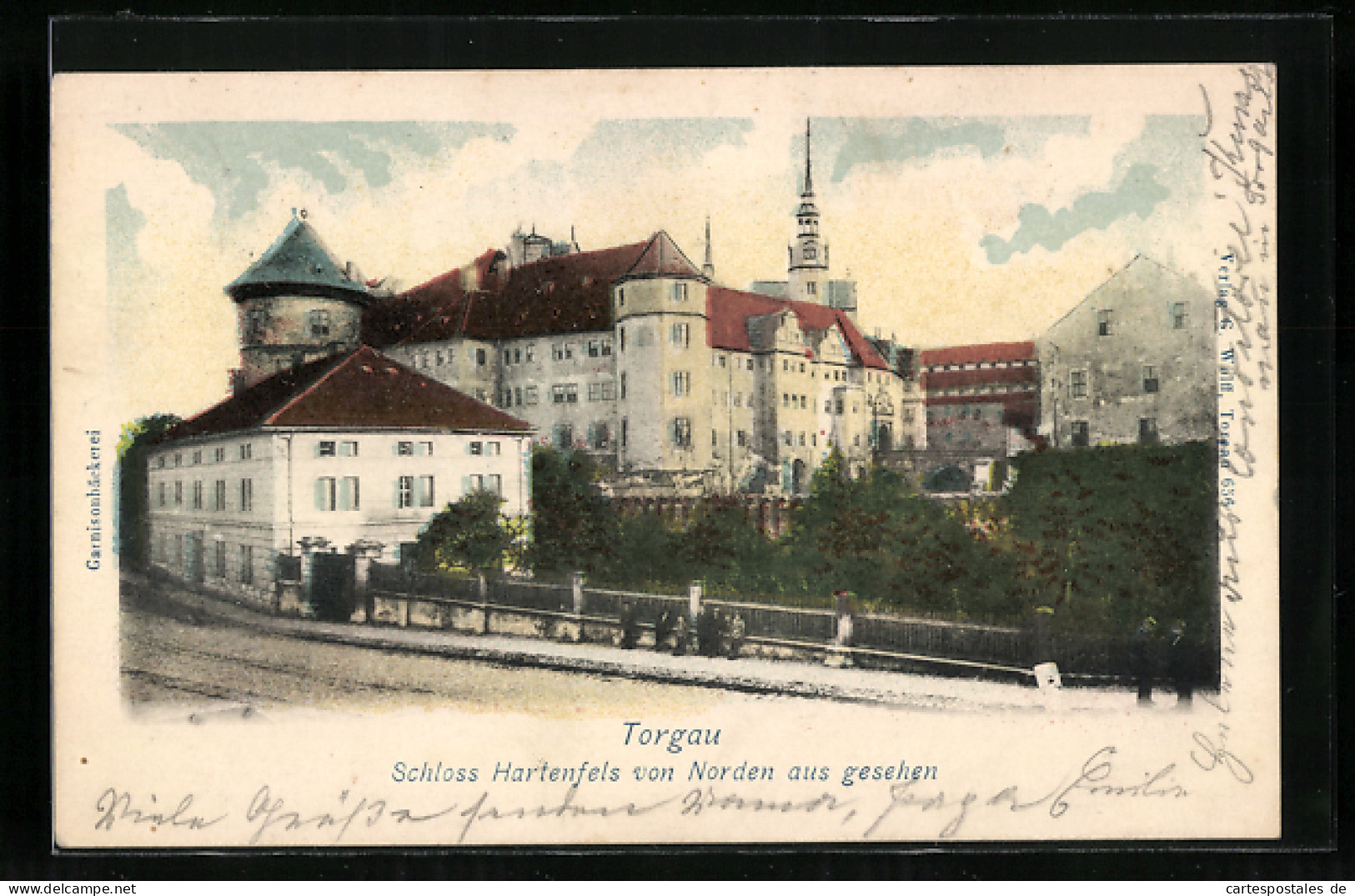 AK Torgau, Schloss Hartenfels Von Norden Aus Gesehen  - Torgau