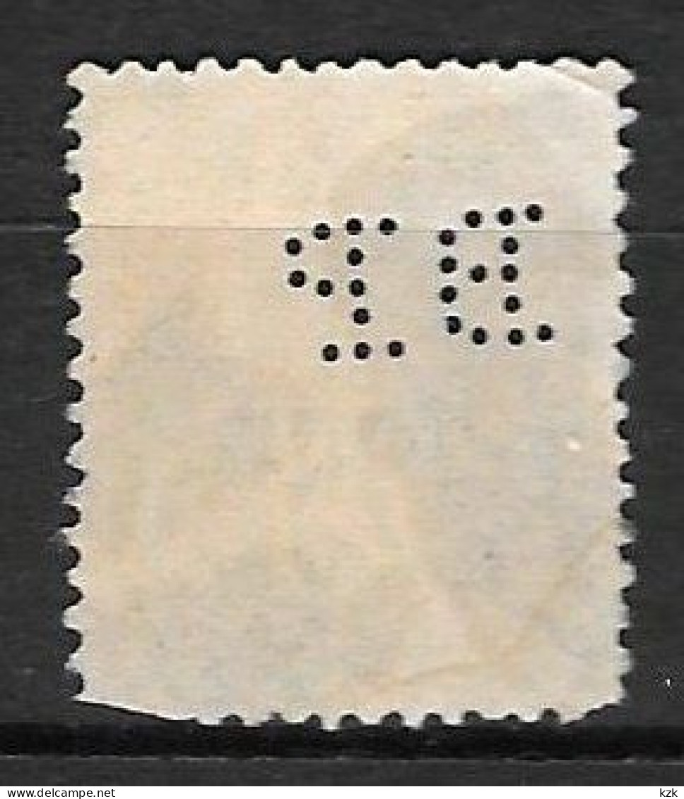 1 04	25	N°	97	Perforé	-	BP 143	-	BANQUE De PARIS & Des PAYS-BAS - Used Stamps