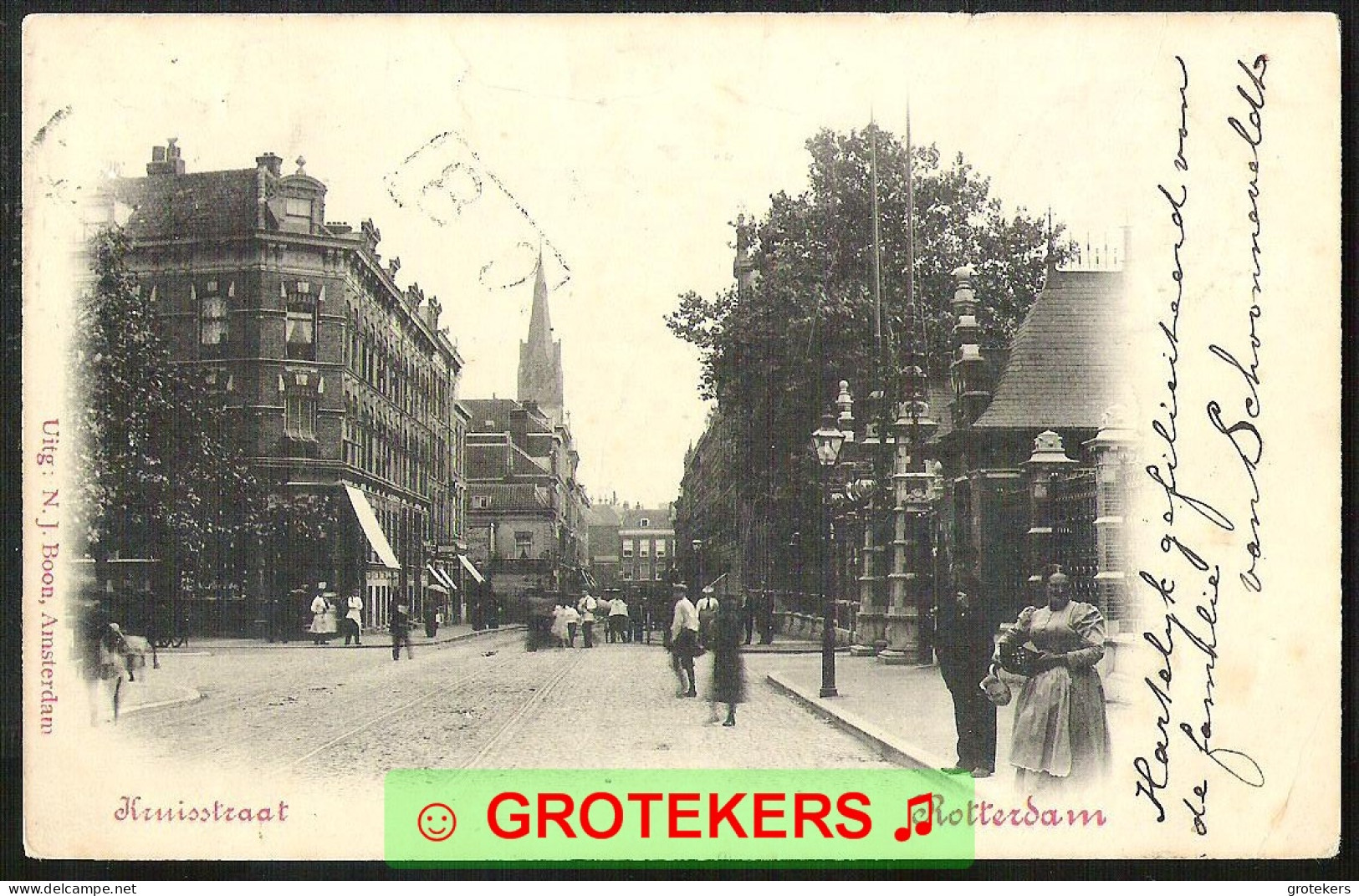 ROTTERDAM Kruisstraat 1901 Ed: BOON - Rotterdam