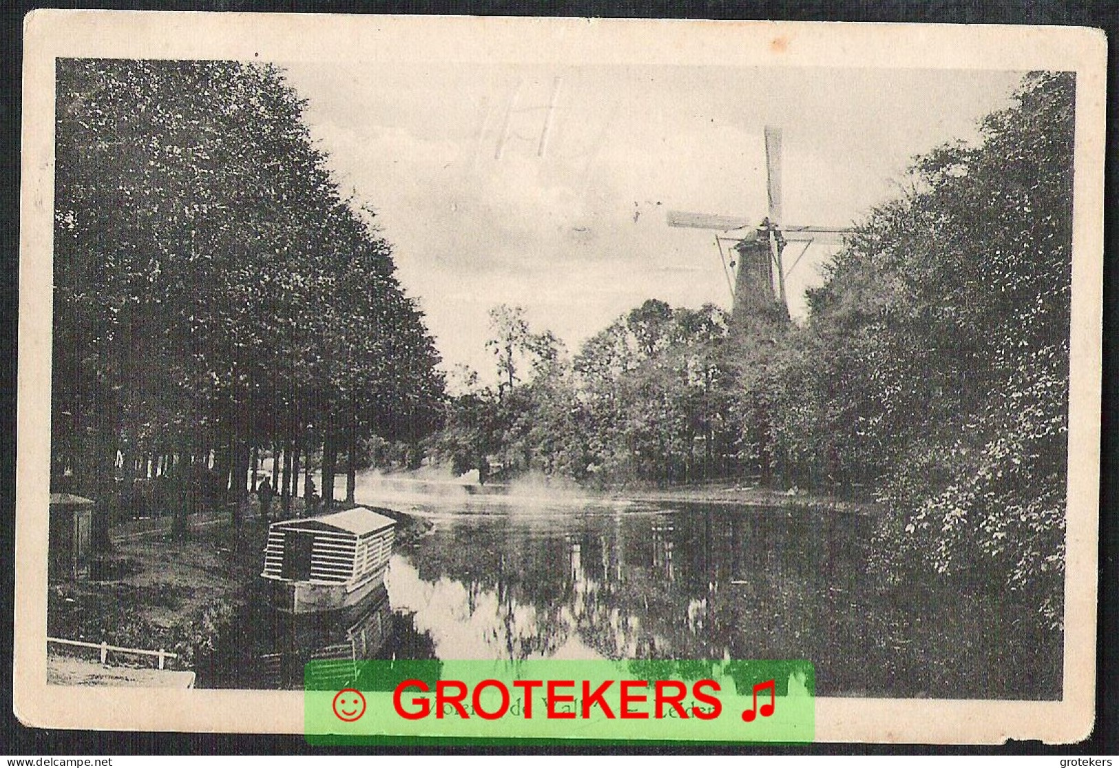 LEIDEN Molen De Valk 1927  Moulin Mill / Mühle  - Leiden