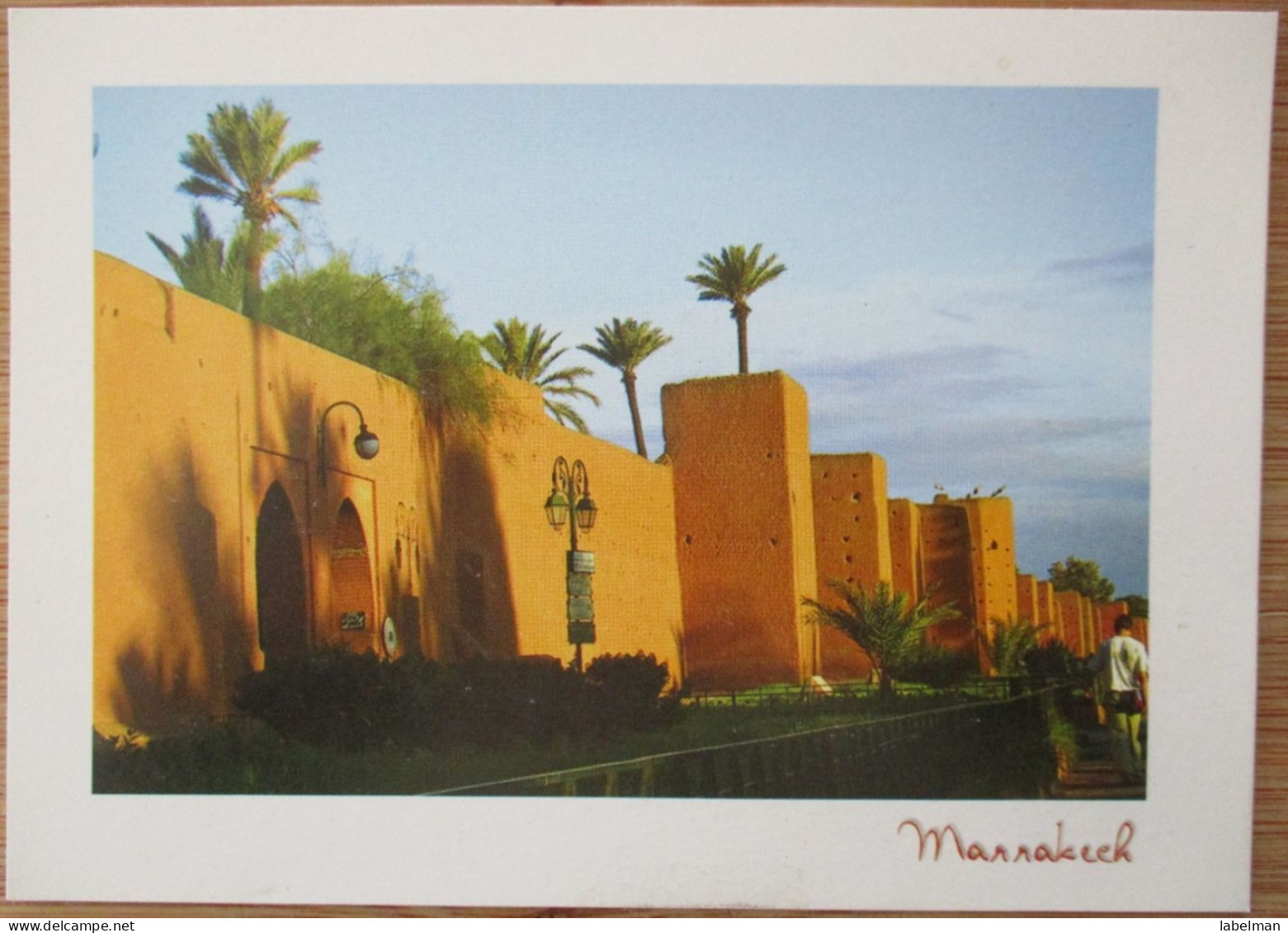 MAROC MOROCCO MARRAKECH REMPARTS CARTE POSTALE POSTCARD CARTOLINA KARTE PICTURE ANSICHTSKARTE CARD PHOTO POSTKARTE - Marrakech