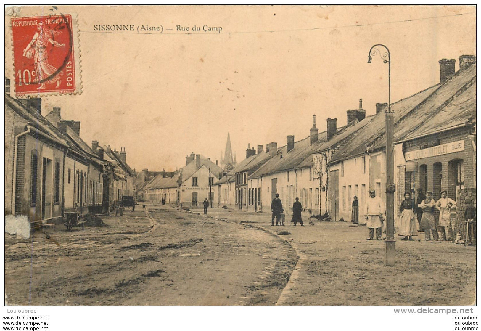 SISSONNE RUE DU CAMP - Sissonne