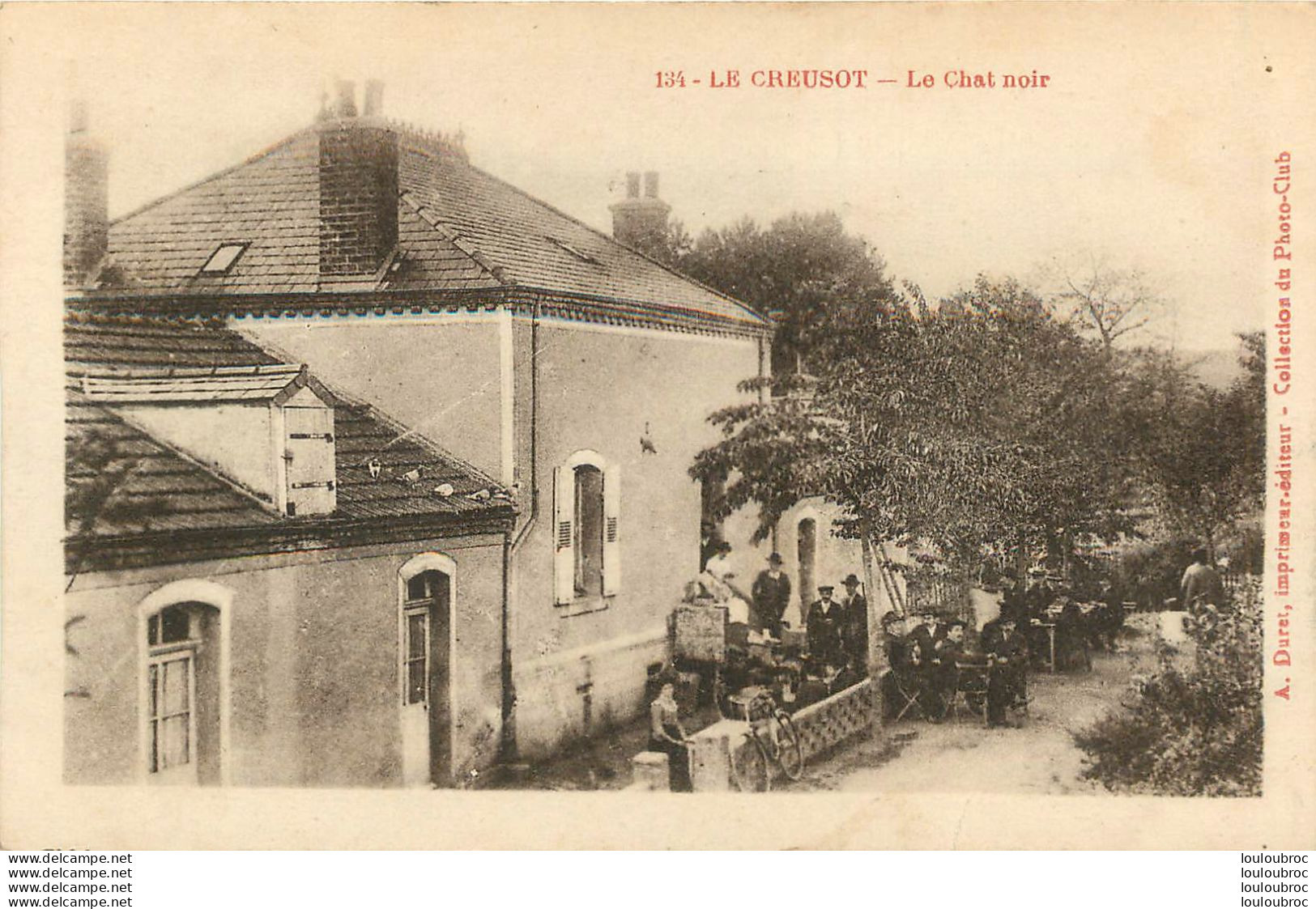 LE CREUSOT LE CHAT NOIR - Le Creusot