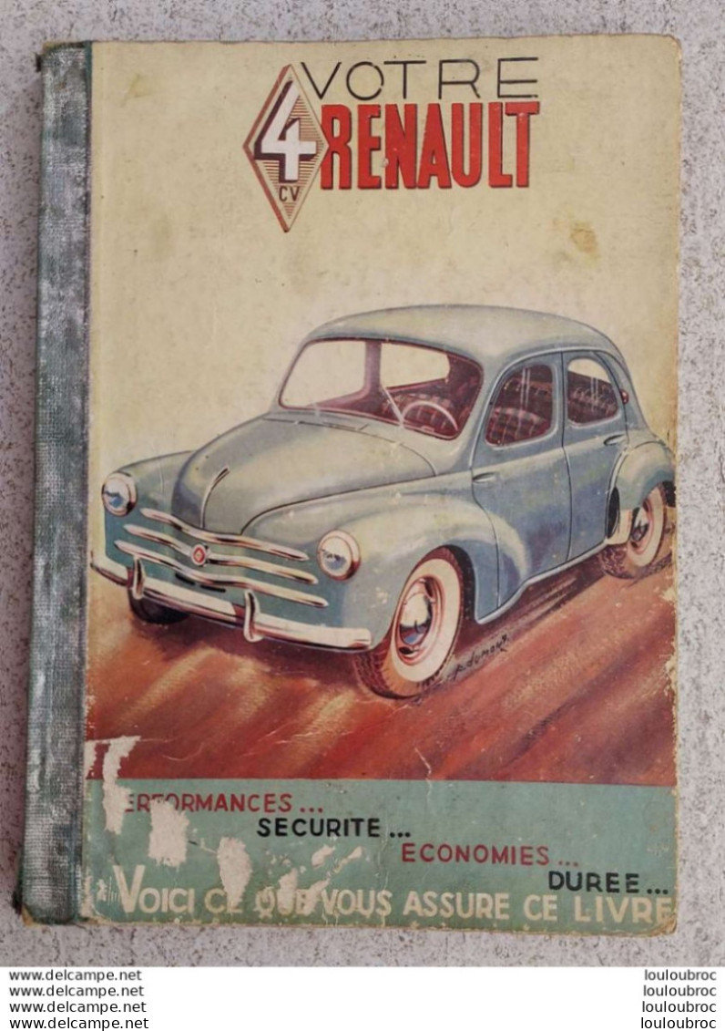 VOTRE 4CV RENAULT  7ème EDITION LIVRET DE 120 PAGES - Auto