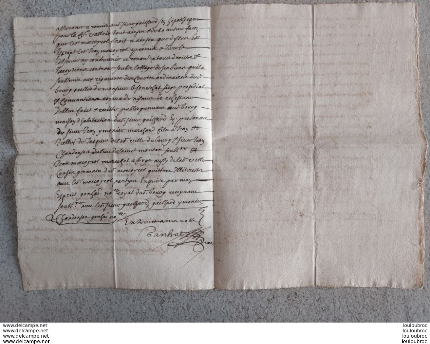 GENERALITE DE MONTPELLIER FEVRIER 1670  DOCUMENT DE 5 PAGES - Seals Of Generality