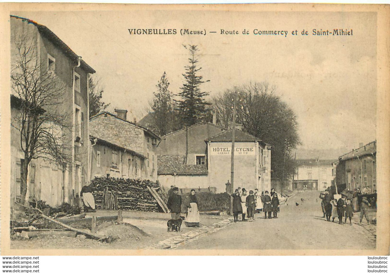 VIGNEULLES ROUTE DE COMMERCY ET DE SAINT MIHIEL - Vigneulles Les Hattonchatel