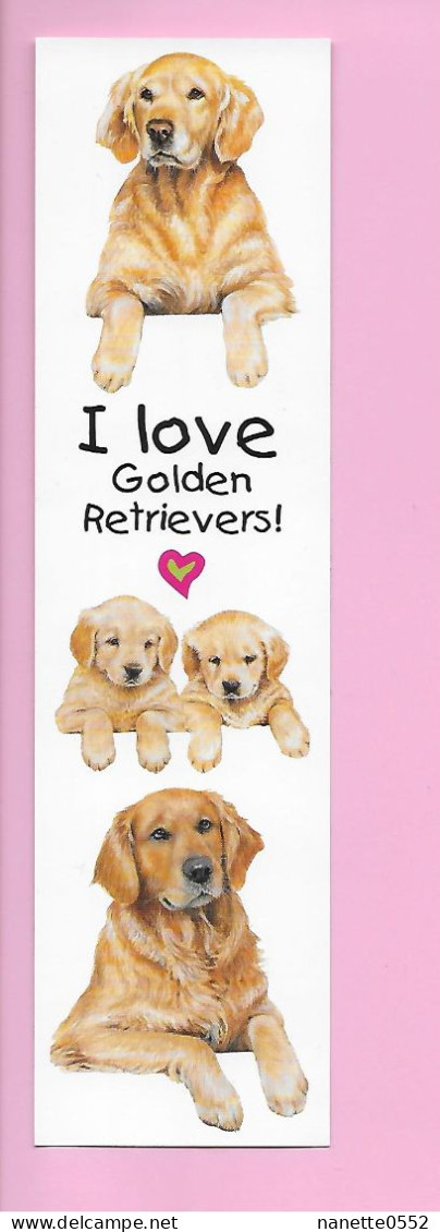 MP - I Love Golden Retrievers - Lesezeichen