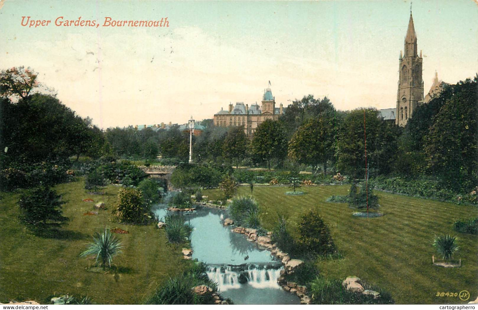 United Kingdom England Bournemouth Upper Gardens - Bournemouth (a Partire Dal 1972)