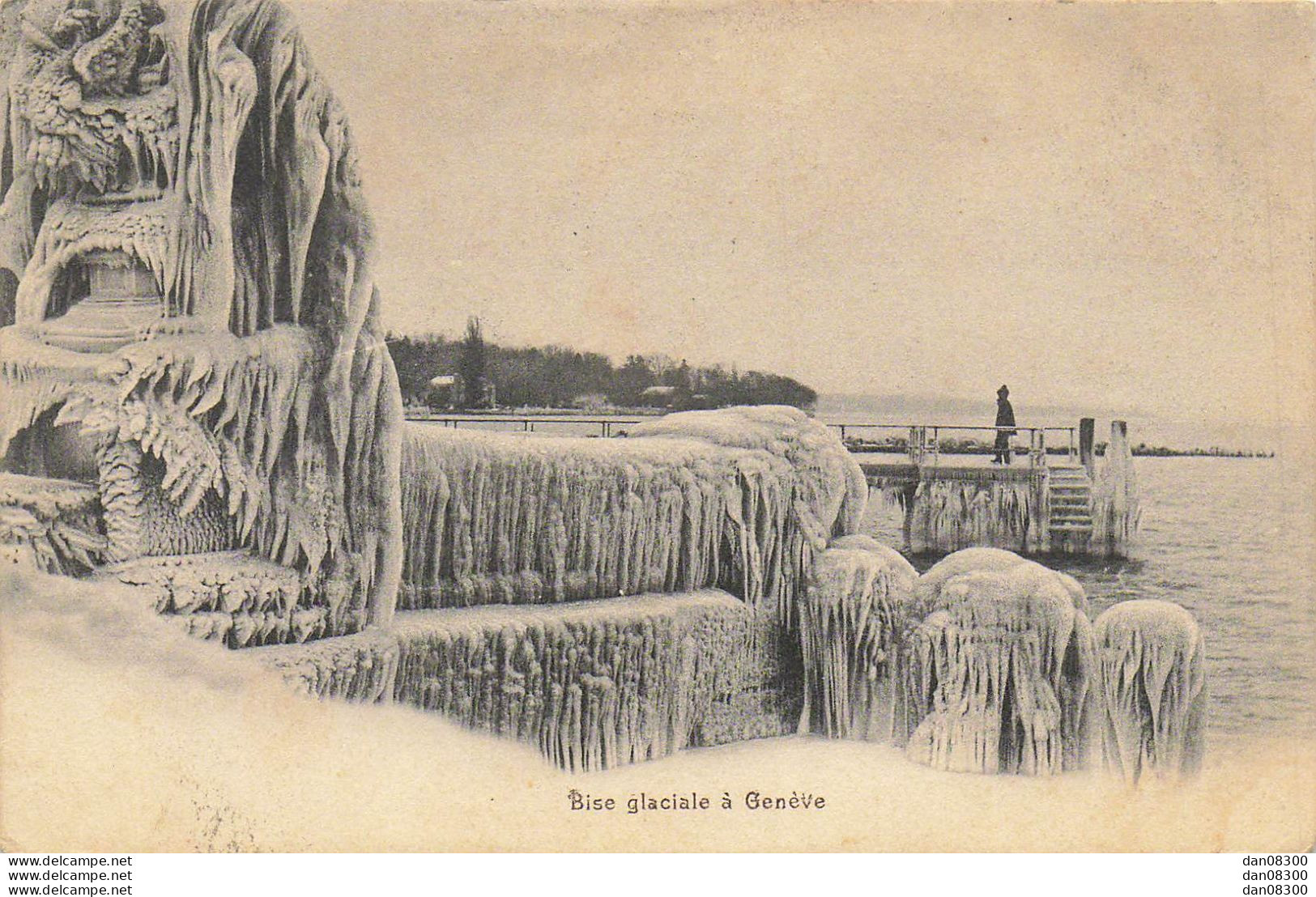 SUISSE BISE GLACIALE A GENEVE - Genève