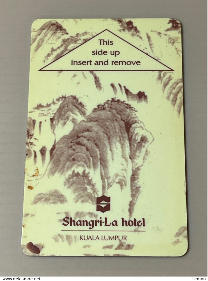 Kuala Lumpur Shangri-La Hotel Room Key Card Keycard, 1 Used Card - Autres & Non Classés