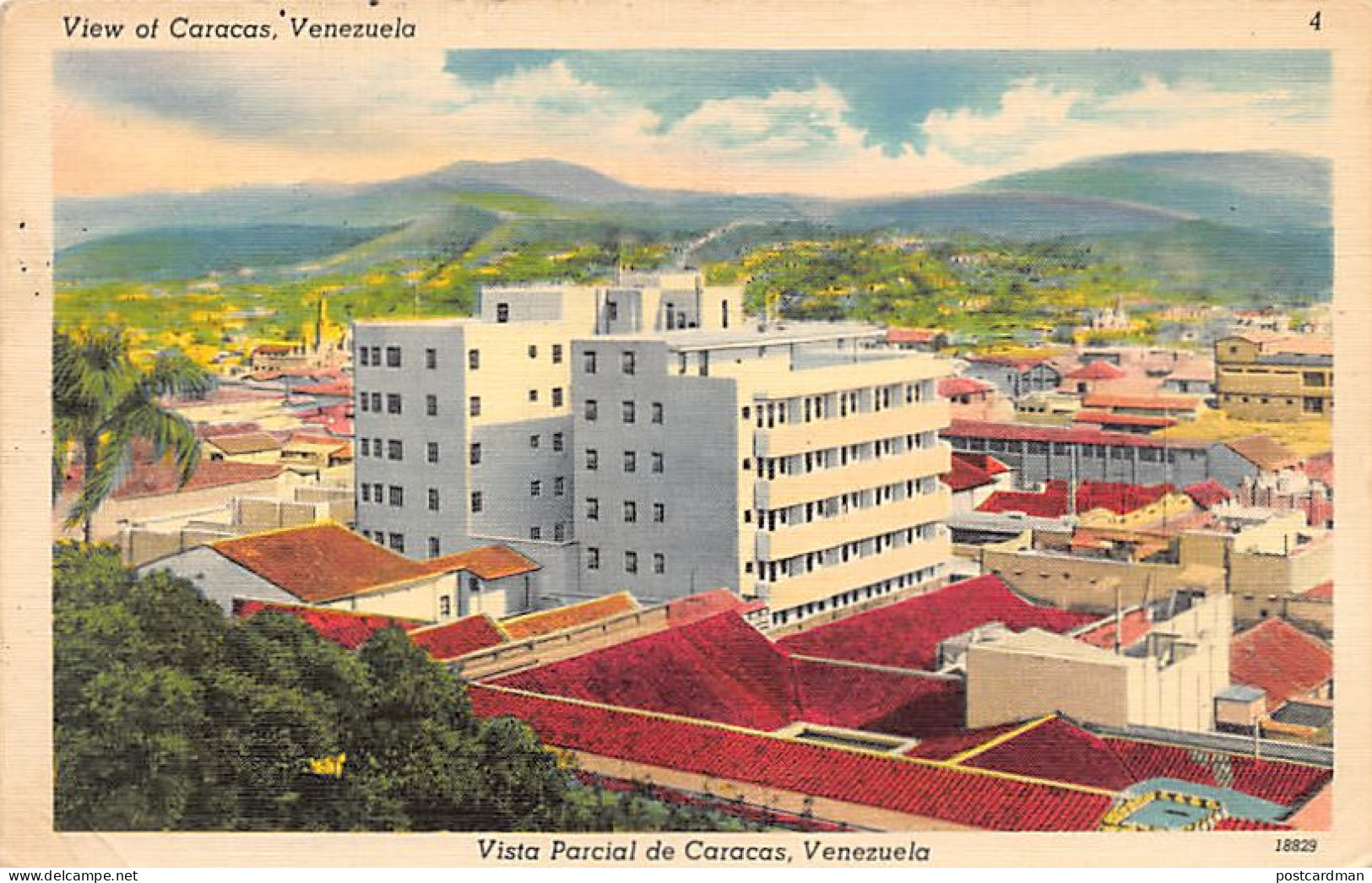 Venezuela - CARACAS - Vista Parcial - Ed. Desconocido 4 - Venezuela