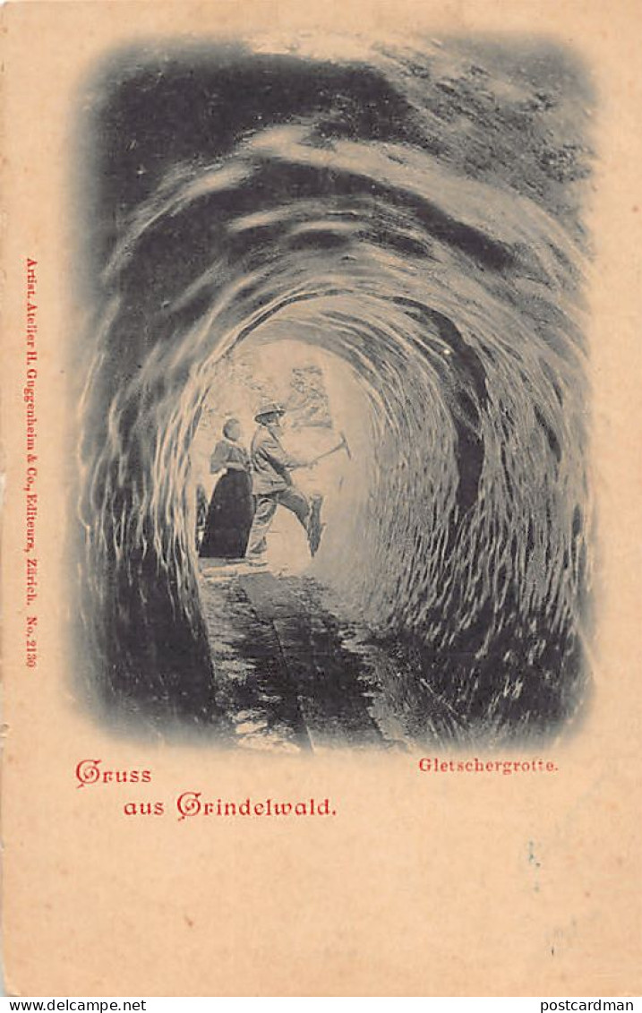 GRINDELWALD (BE) Gletschergrotte - Verlag H. Guggenheim  - Grindelwald