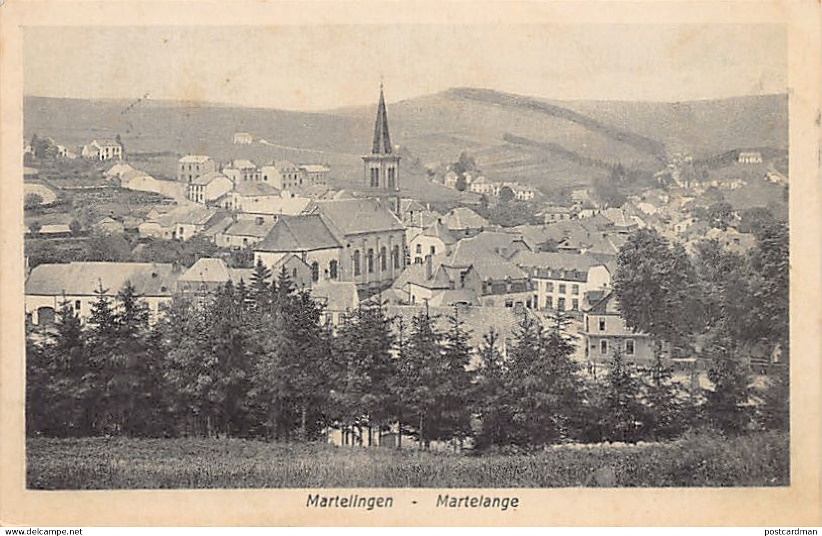 Belgique - MARTELANGE (Prov. Lux.) Vue Générale - Martelange