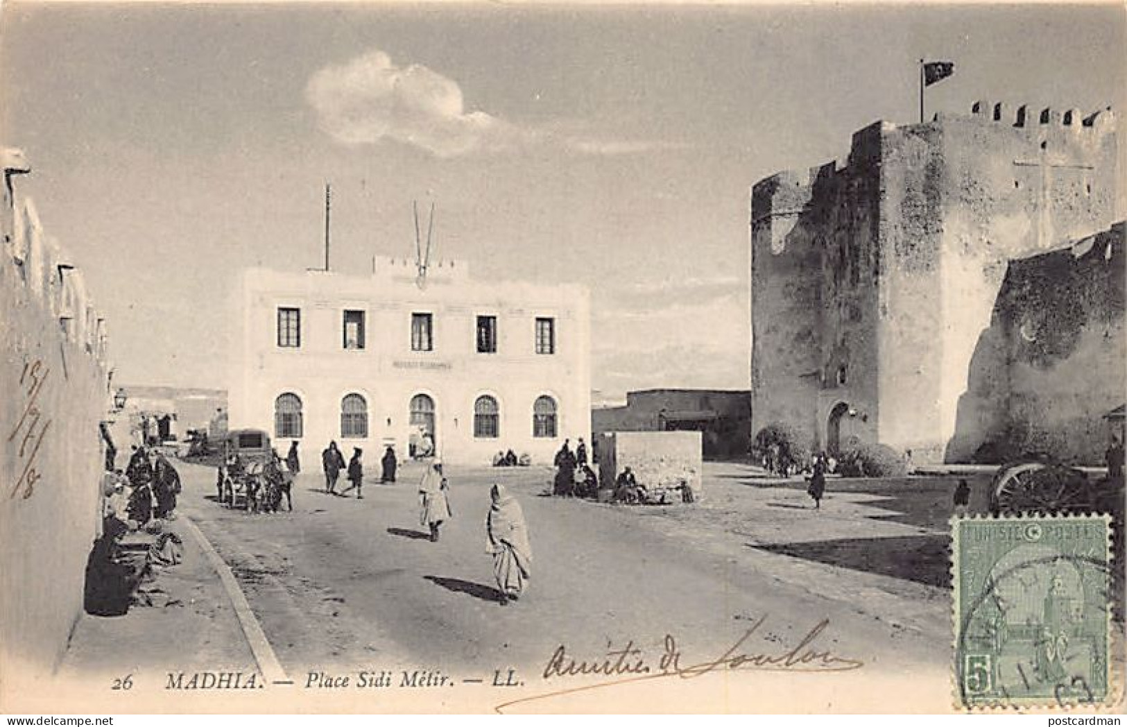 Tunisie - MAHDIA - Place Siid Metir - Ed. LL Levy 26 - Tunisie