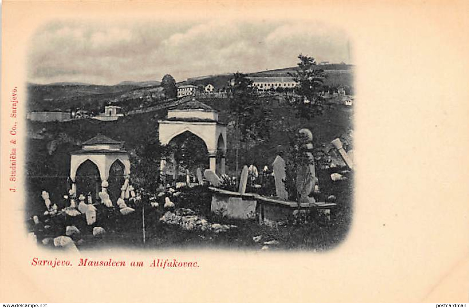 BOSNIA HERZEGOVINA - Sarajevo - Mausoleums In Alifakovac. - Bosnia And Herzegovina