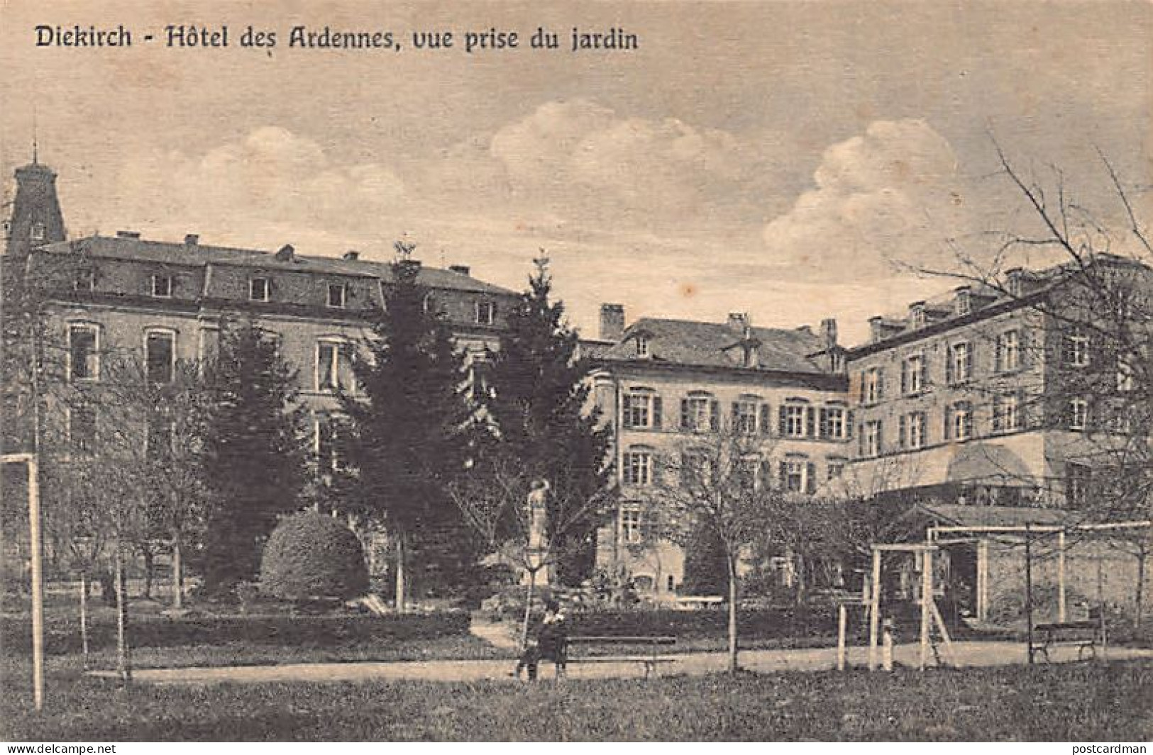 Luxembourg - DIEKIRCH - Hôtel Des Ardennes, Vue Prise Du Jardin - Ed. E. Zenner  - Diekirch