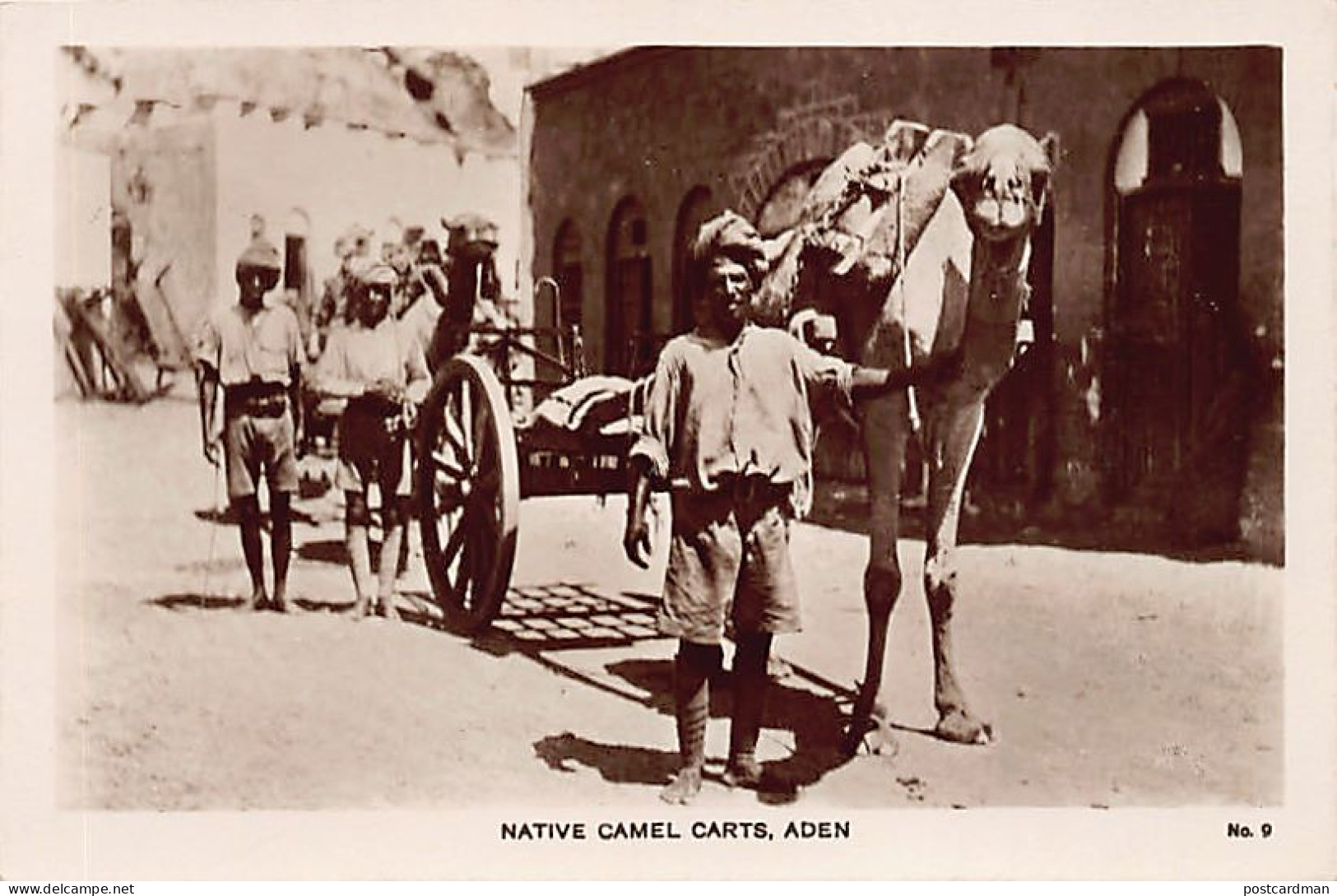Yemen - ADEN - Native Camel Carts - Publ. M. S. Lehem & Co. 9 - Yemen