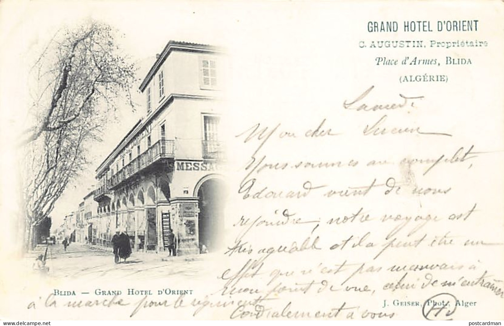 BLIDA Grand Hôtel D'Orient - Blida