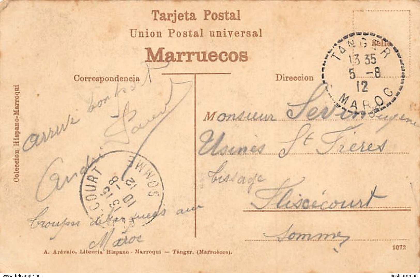 Maroc - TANGER - Tipos Marroquies - Ed. Coleccion Hispano-M Arroqui - A. Arévalo - Tanger