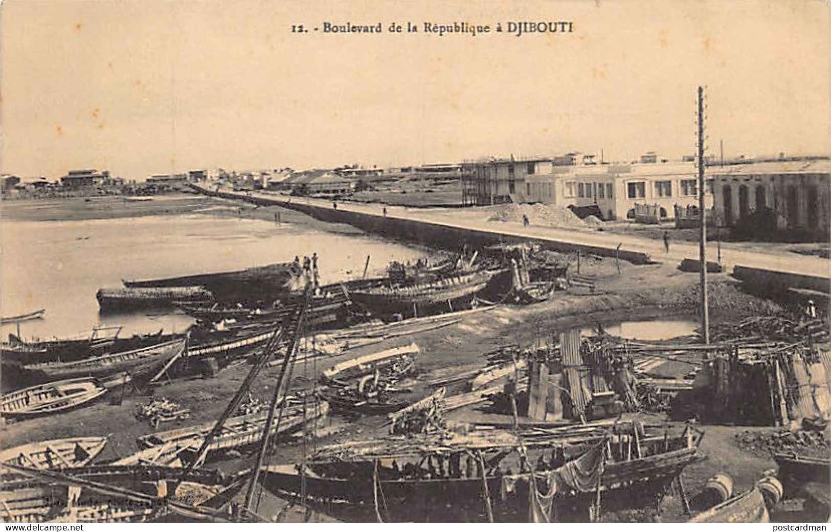 DJIBOUTI - Boulevard De La République - Ed. J.-G. Mody 12 - Djibouti