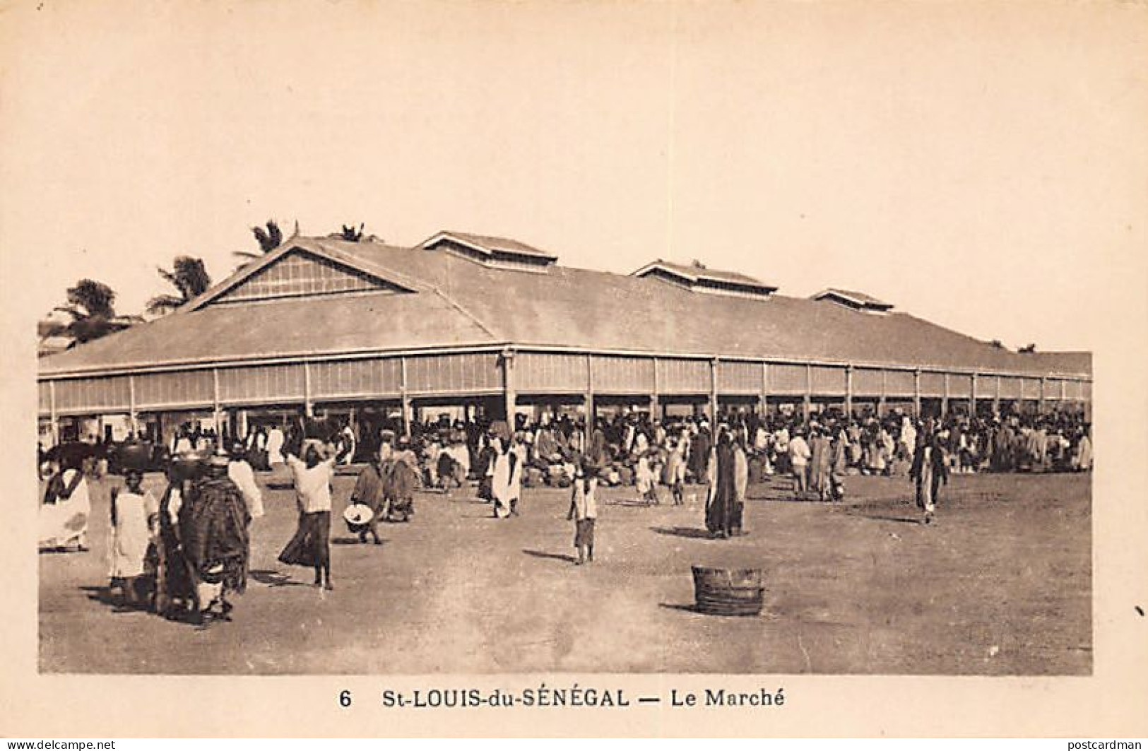 Sénégal - SAINT-LOUIS - Le Marché - Ed. Etienne Lagrange 6 - Senegal