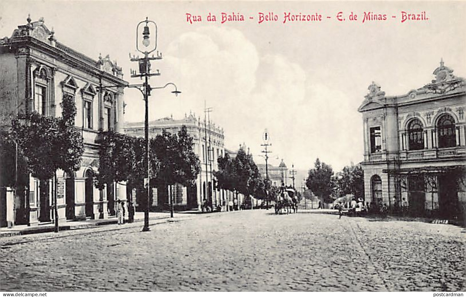 Brasil - BELLO HORIZONTE - Rua Da Bahia - Ed. Lunardi & Machado  - Autres & Non Classés