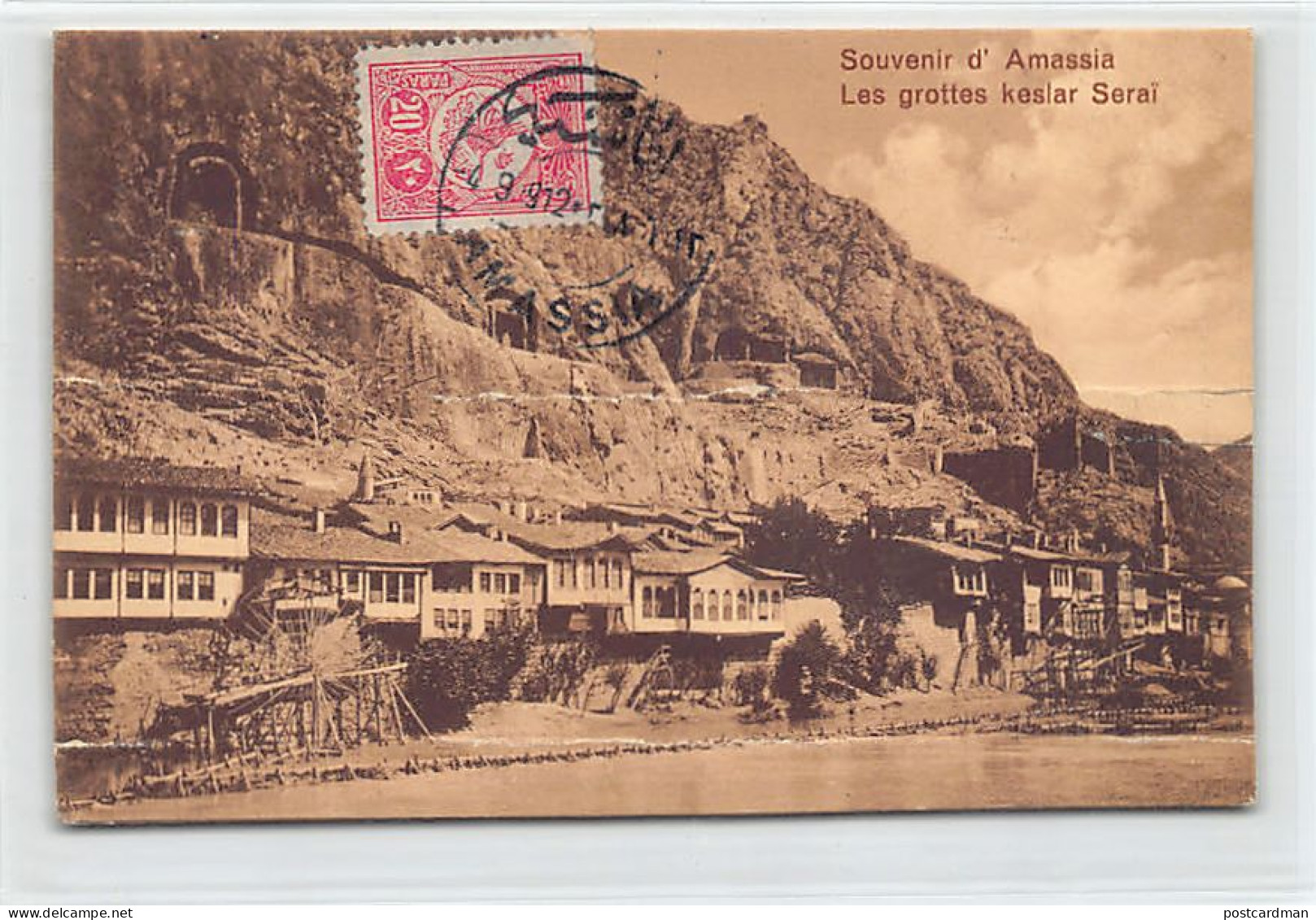 Turkey - AMASYA Amassia - Keslar Seraï Caves - SEE SCANS FOR CONDITION - Publ. Ardaches Querkkecekian 9 - Türkei