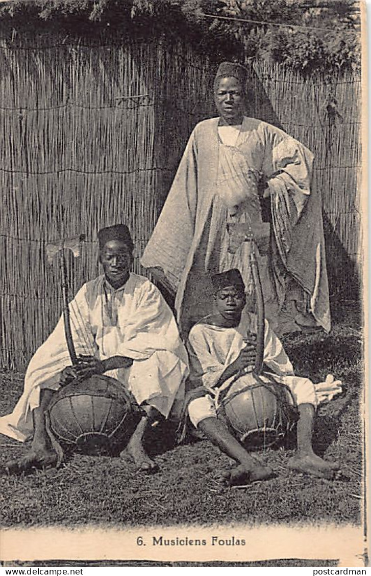 Guinée - Musiciens Fulas Avec Koras - Ed. Inconnu 6 - Guinee