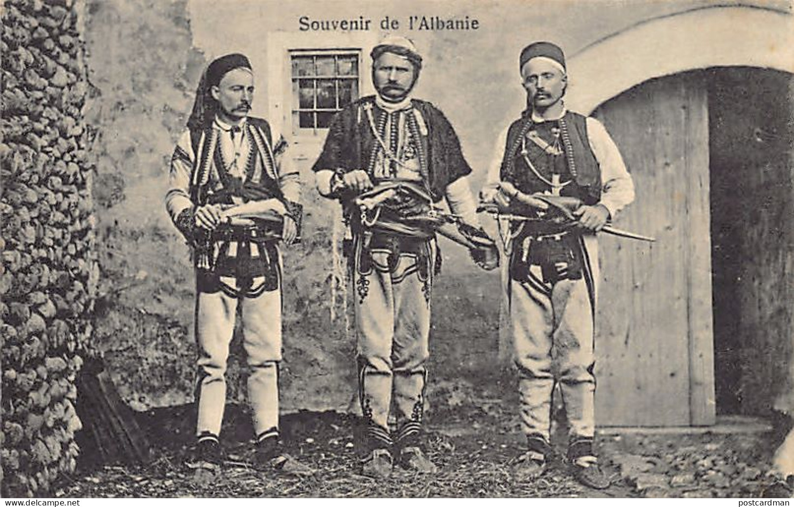 Albania - SHKODËR - Group Of Albanian Warriors - Publ. Marubbi  - Albania