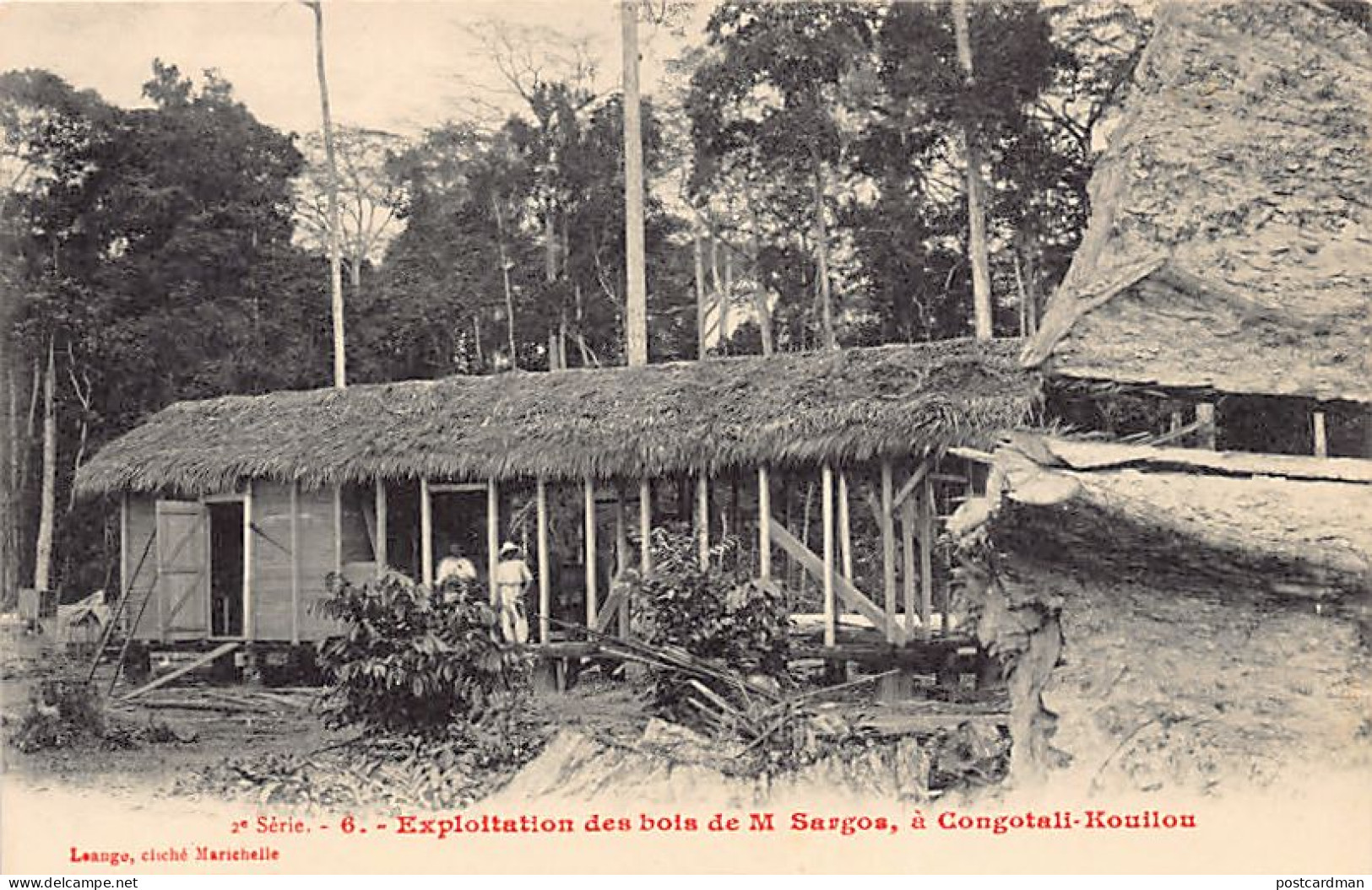 Congo Brazzaville - CONGOTALI-KOUILOU - Exploitation Forestière, Concession Sargos - Ed. Marichelle 2ème Série - 6 - Altri & Non Classificati