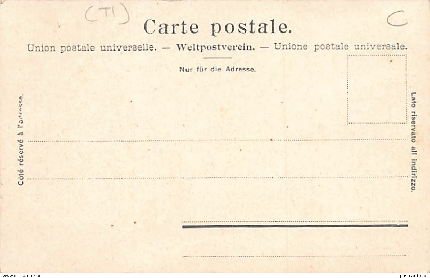 LUGANO (TI) Una Strada Del Centro Città - Fumagalli Manifatture & Sartoria - Ed. Preis Karte 2421 - Lugano