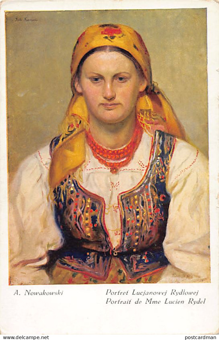 Poland - Portret Lucjanowej Rydlowej - A. Nowakowski - Publ. Galeria Polska 500 - Polen
