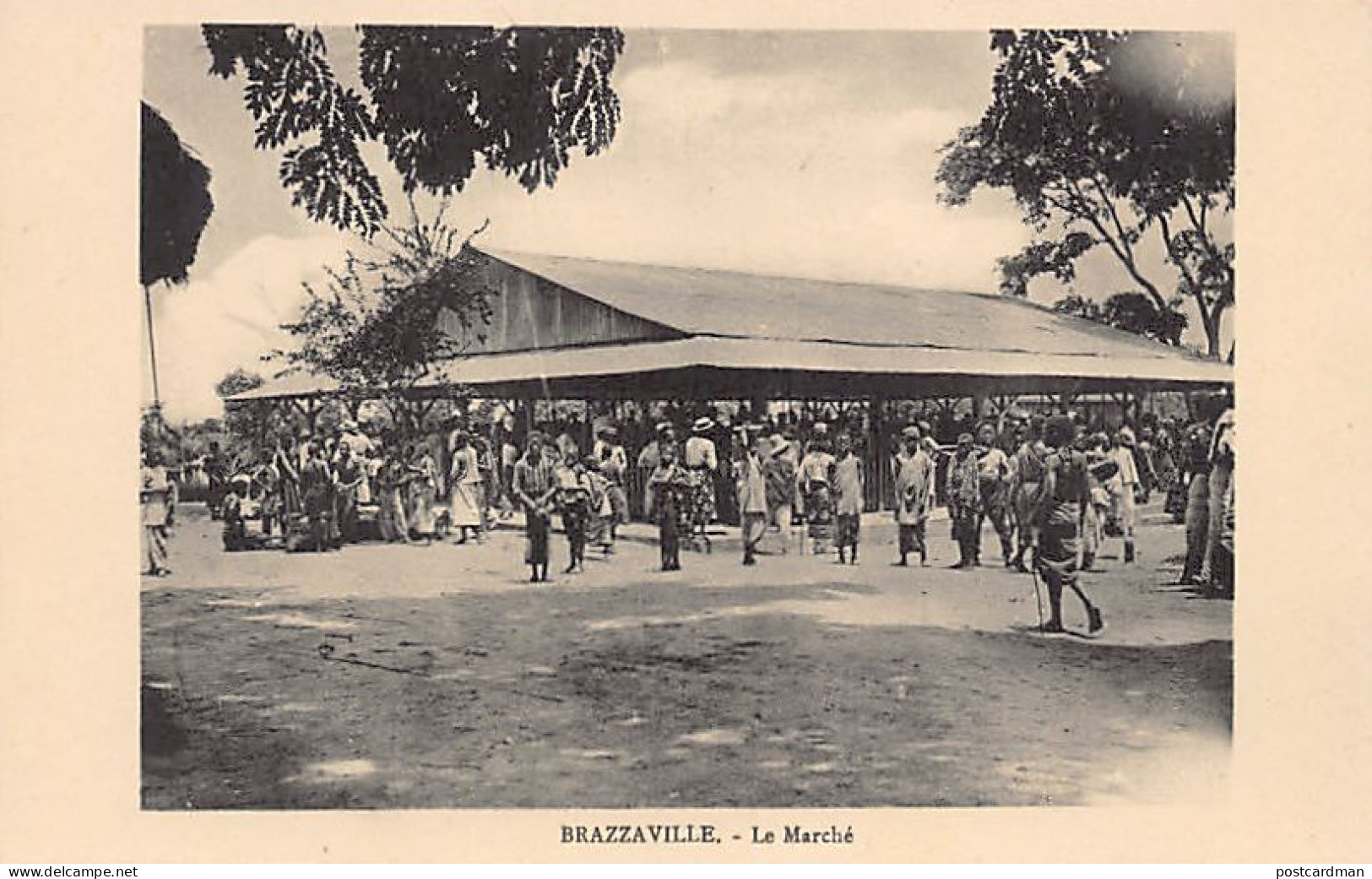 Congo - BRAZZAVILLE - Le Marché - Ed. Inconnu  - Brazzaville