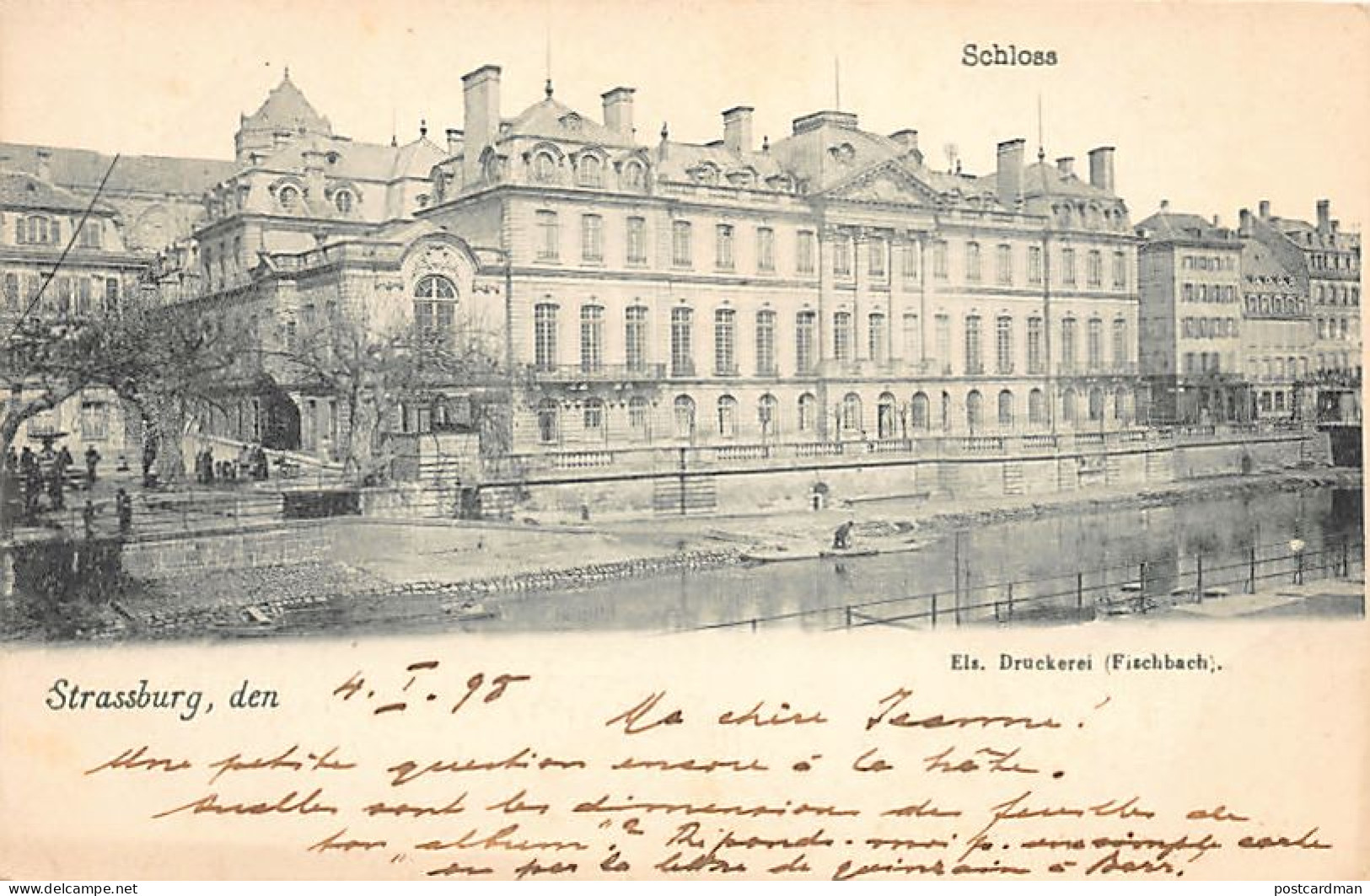 STRASBOURG - Le Palais Rohan - Ed. Els. Druckerei (Fischbach) - Strasbourg