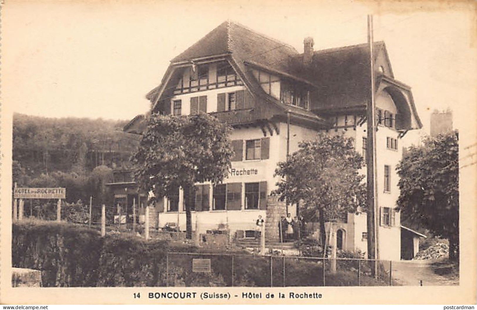 BONCOURT (JU) Hôtel De La Rochette - Ed. Petitjean 14 - Boncourt