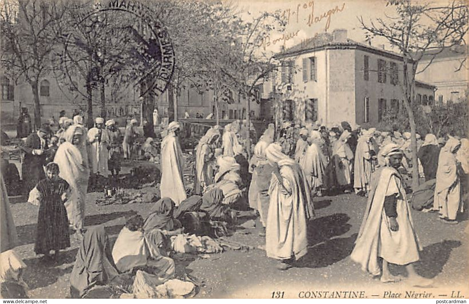 Algérie - CONSTANTINE - Place Négrier - Ed. L.L. 131 - Konstantinopel