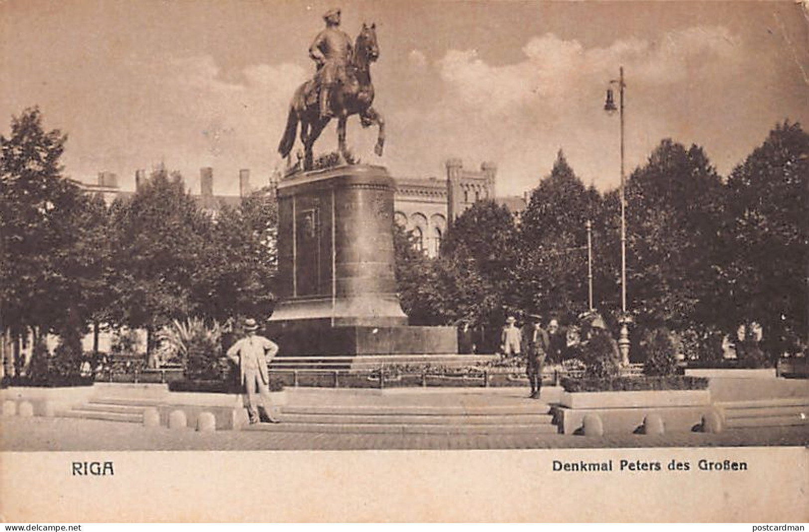 Latvia - RIGA - Peter The Great Monument - Publ. Dr. Trenkler & Co. Ser. 164 - 11 - Lettonie