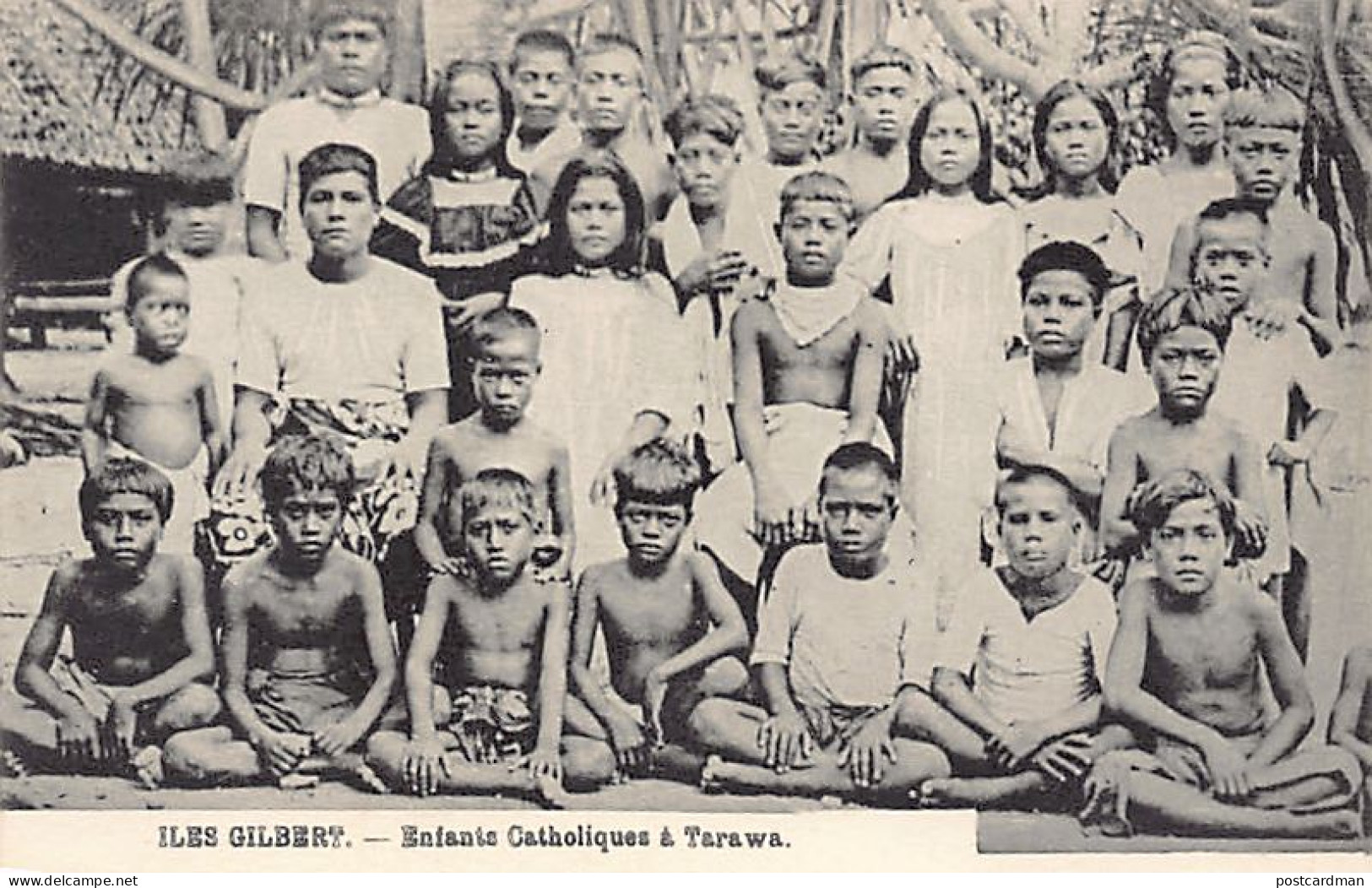 Kiribati - Gilbert Islands - TARAWA - Catholic Children - Publ. Unknown  - Kiribati