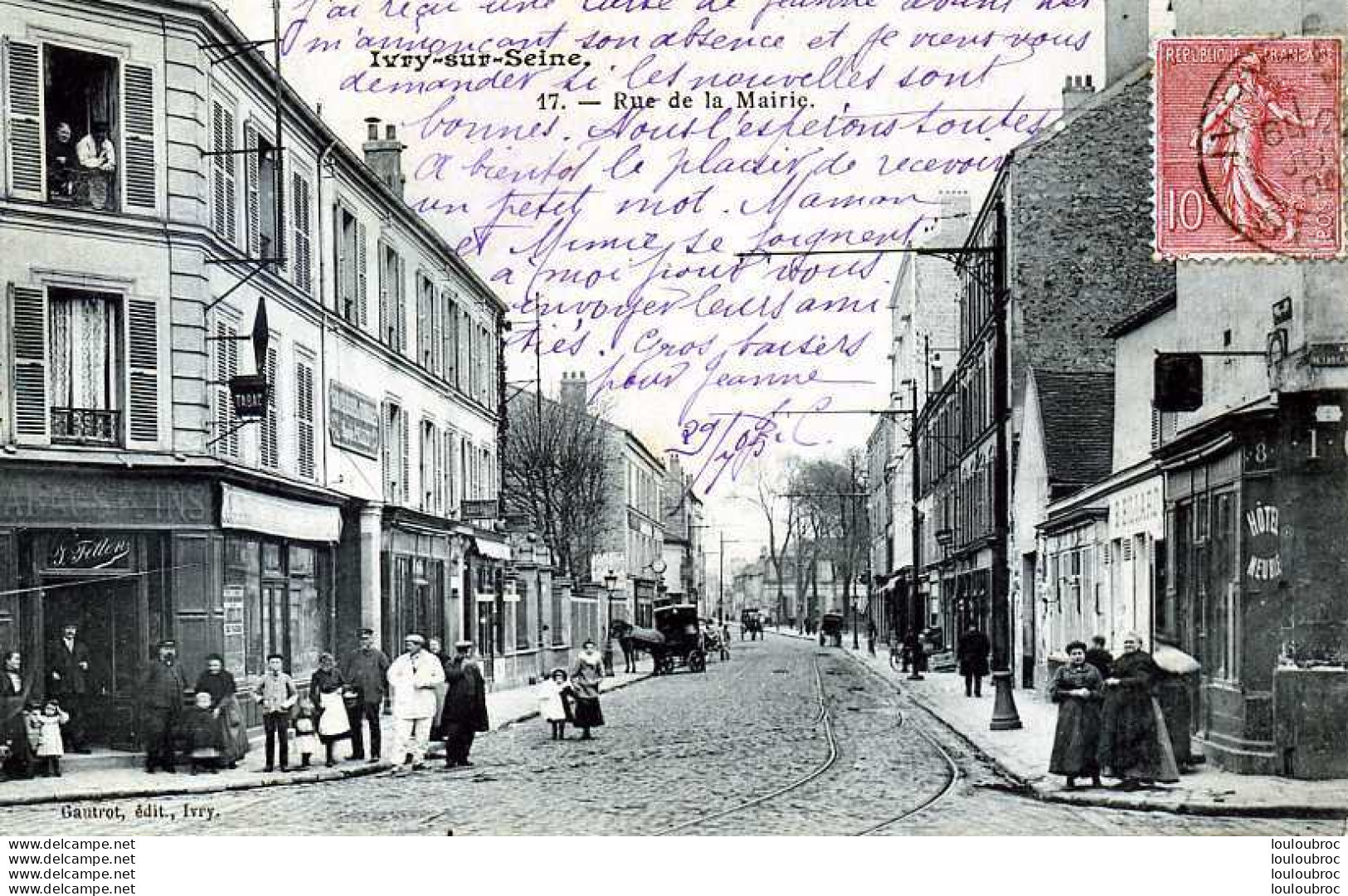 94 IVRY SUR SEINE RUE DE LA MAIRIE - Ivry Sur Seine