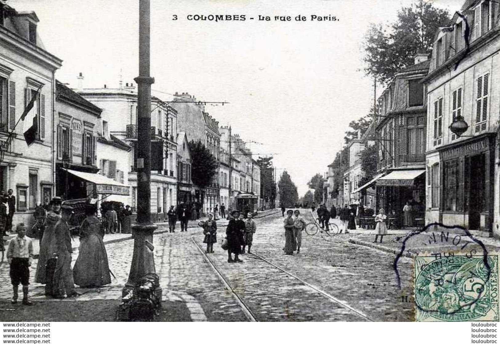 92 COLOMBES LA RUE DE PARIS - Colombes