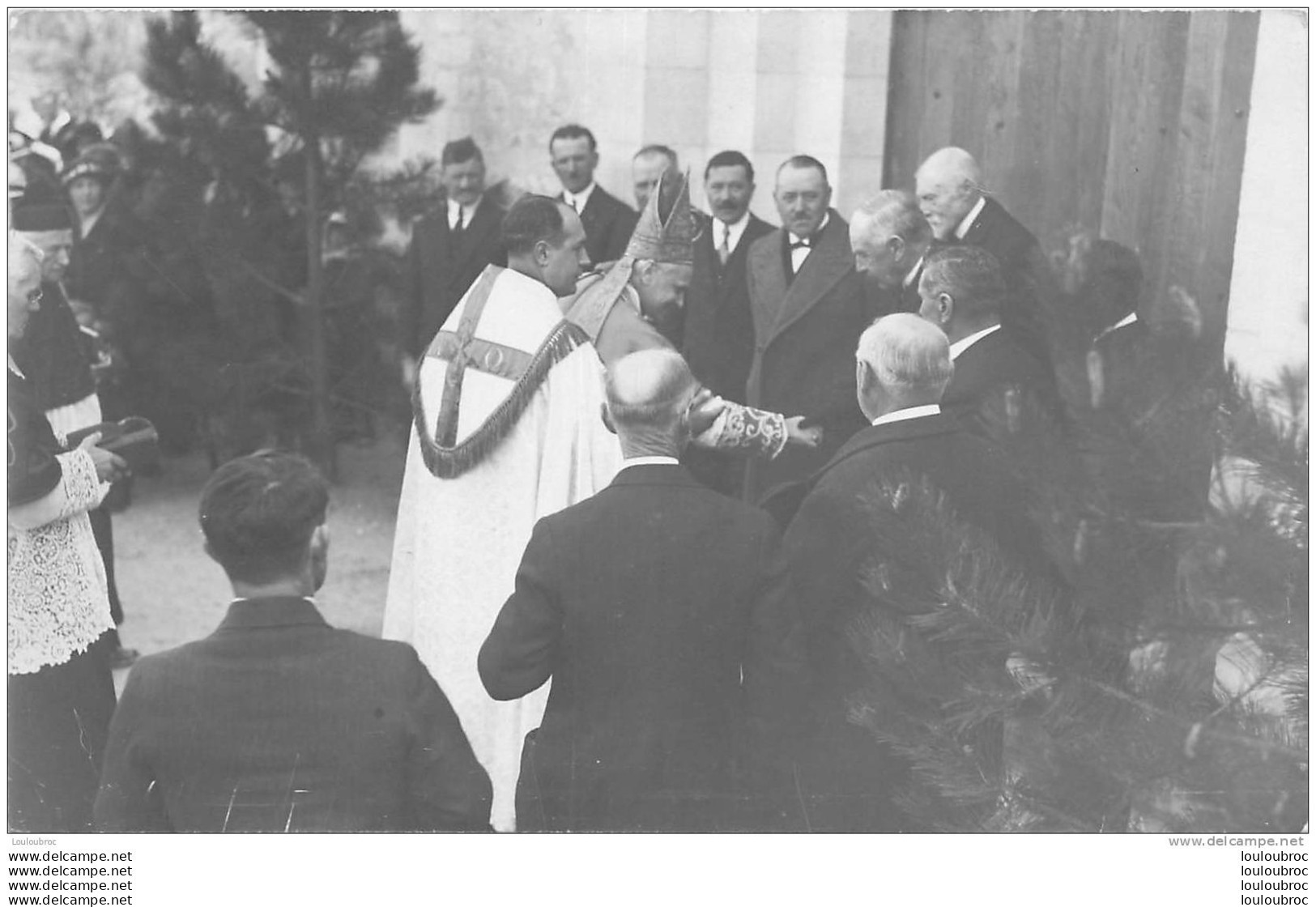 51 CARTE PHOTO D'UNE CEREMONIE MOURMELON LE GRAND  PHOTO L. LOCHE - Sonstige & Ohne Zuordnung