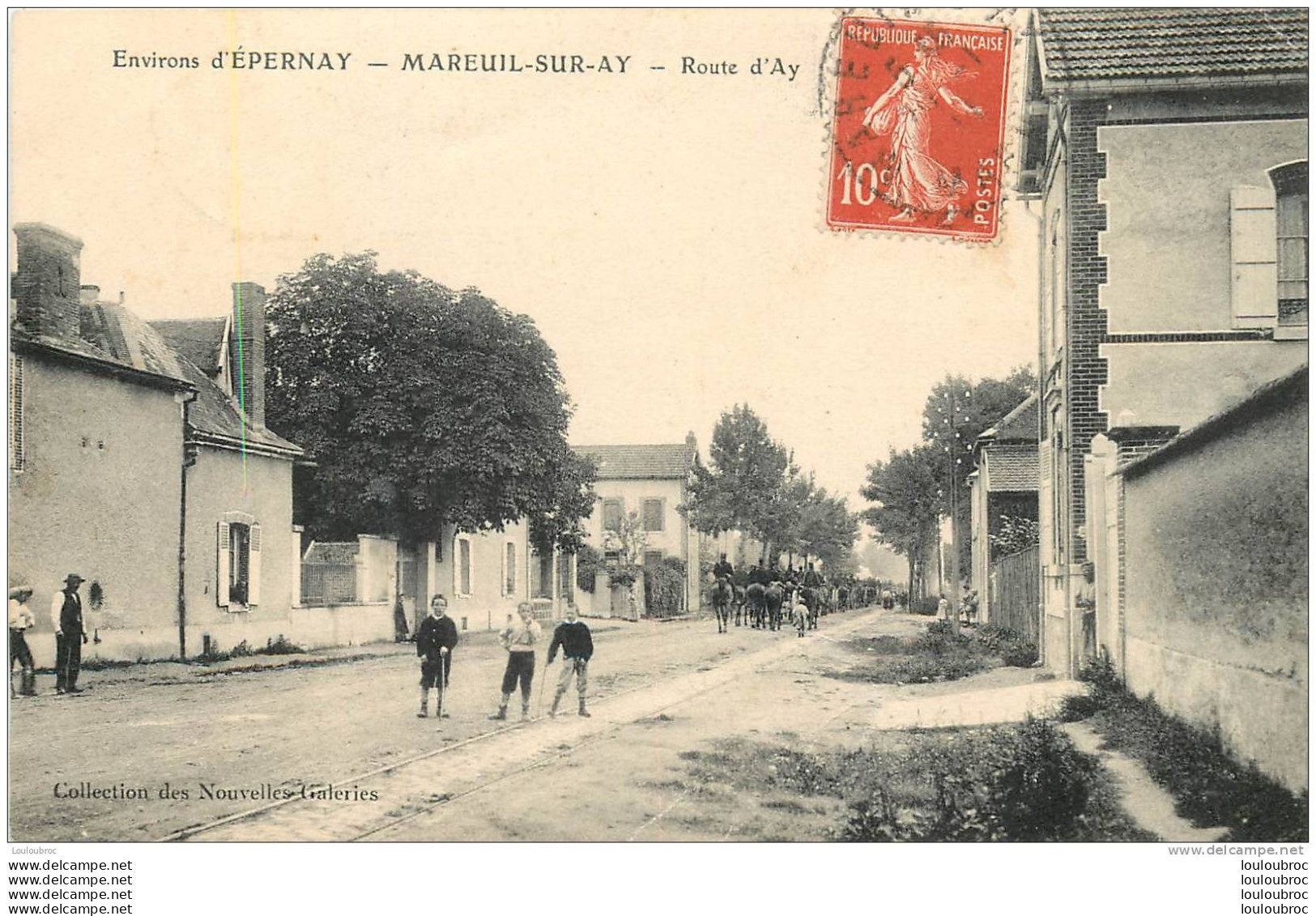 51 MAREUIL SUR AY ROUTE D'AY - Mareuil-sur-Ay