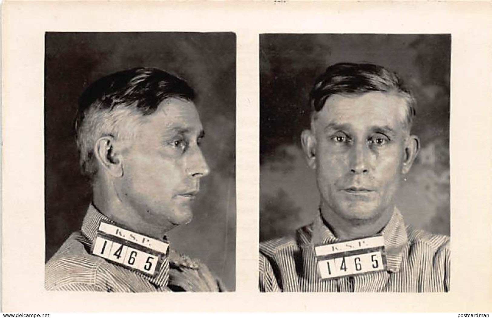 LANSING (KS) - Reward For J. Turner, Escaped From Ks. State Penitenciary On April 22, 1945 - REAL PHOTO. - Altri & Non Classificati