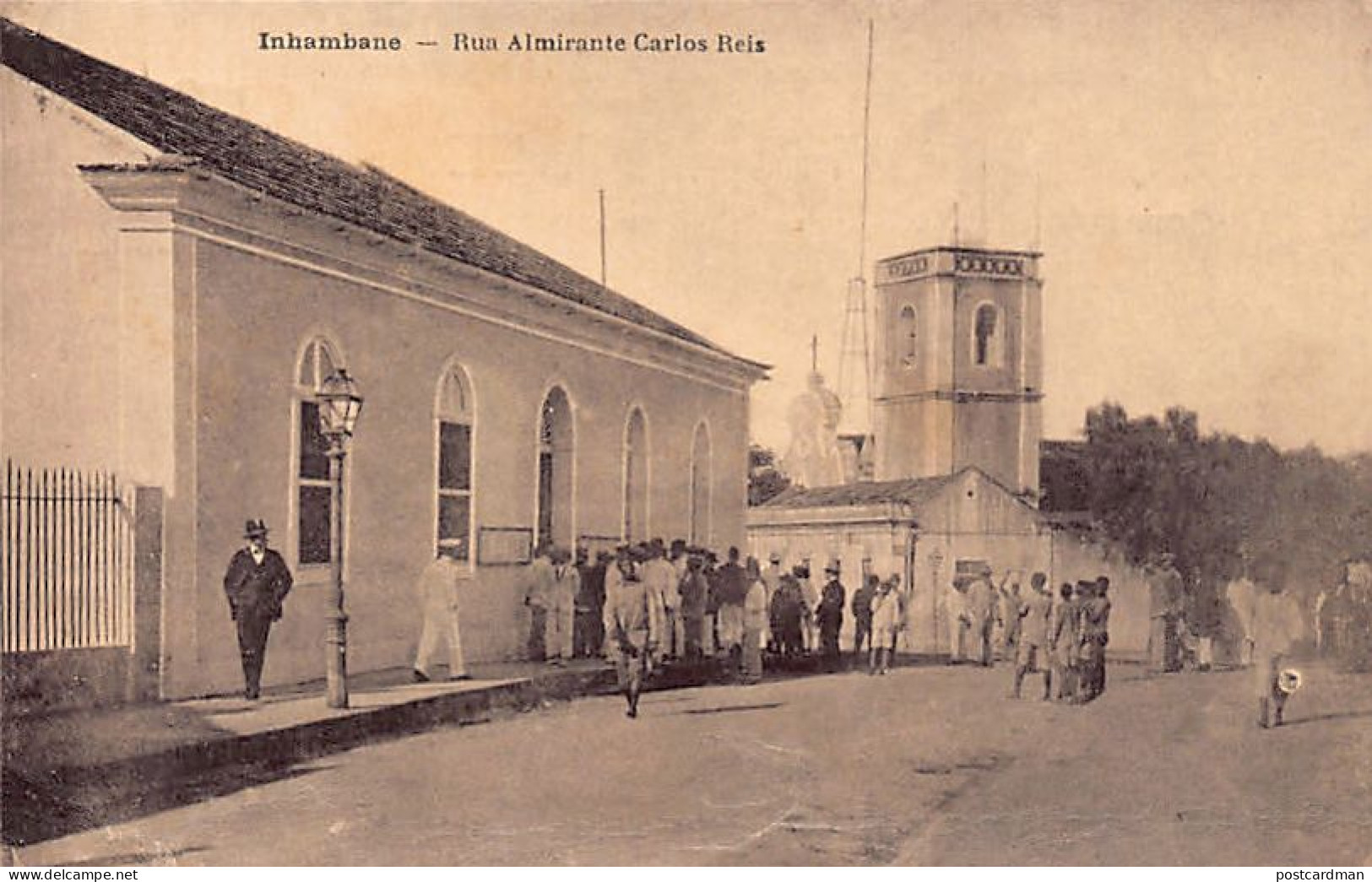 Mozambique - INHAMBANE - Rua Almirante Carlos Reis - J. Pestonjee Photographer - Publ. J. Philippe  - Mosambik