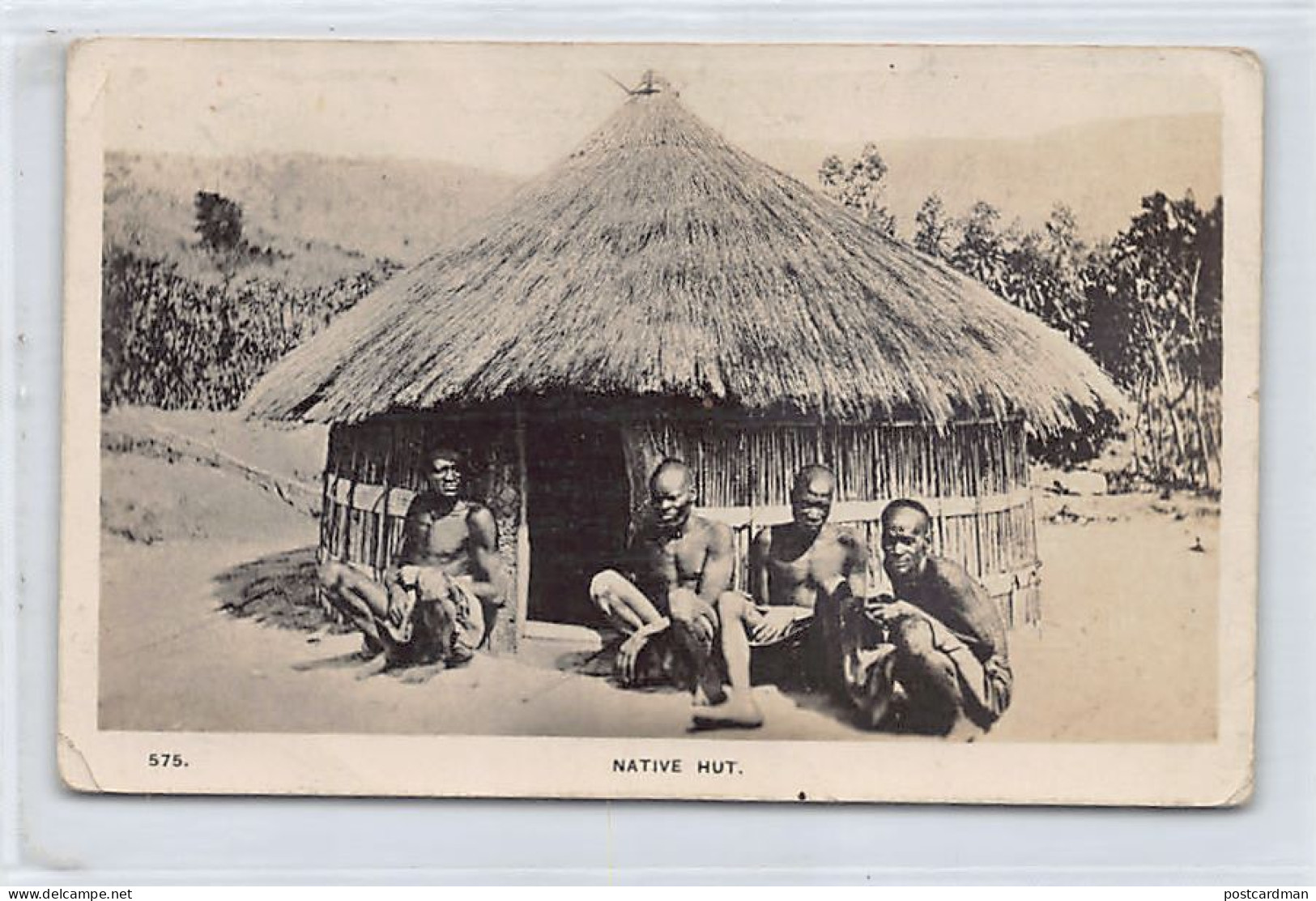 Kenya - Native Hut - REAL PHOTO - Publ. C. D. Patel & Sons  - Kenia