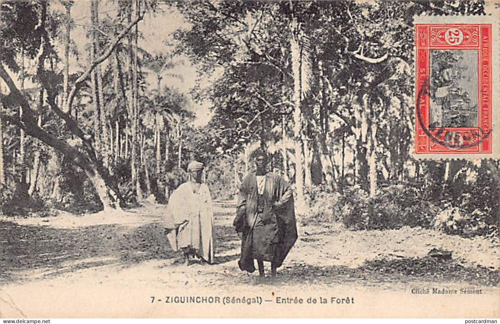 Sénégal - ZIGUINCHOR Casamance - Entrée De La Forêt - Ed. Madame Sémont 7 - Senegal