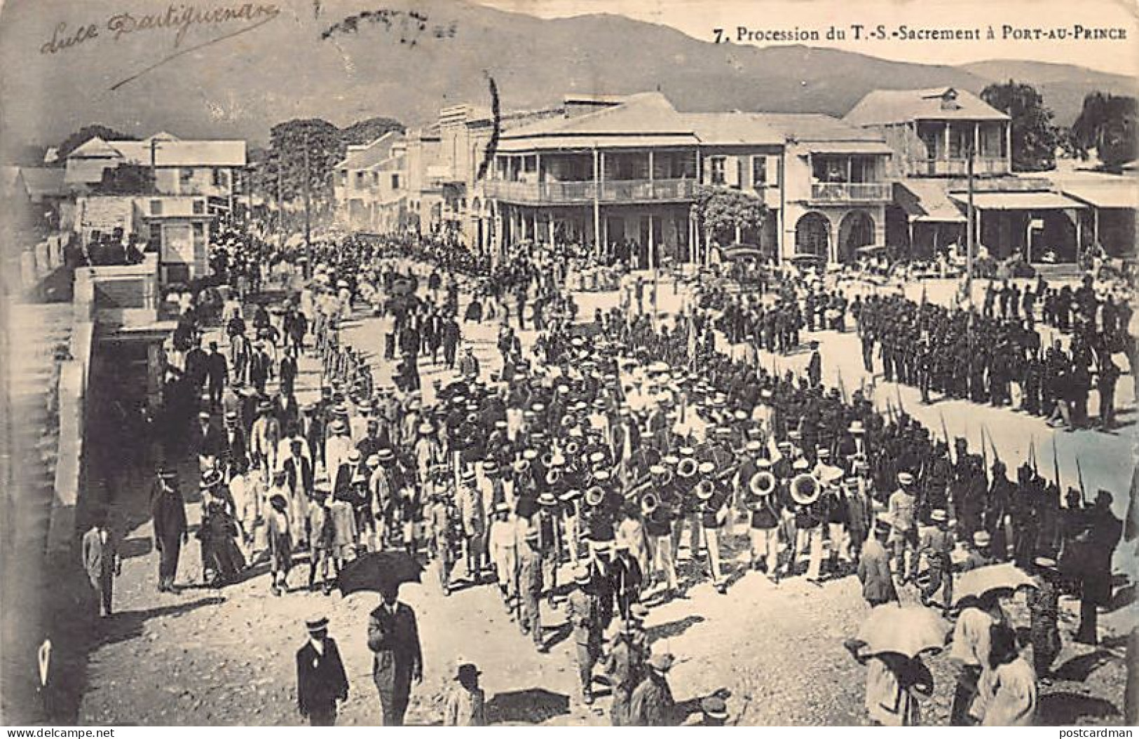 Haiti - PORT AU PRINCE - Procession Du T.-S. Sacrement - Publ. Unknown 7 - Haiti