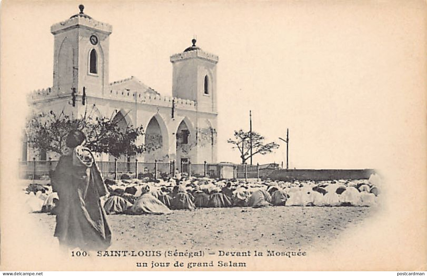Sénégal - SAINT-LOUIS - Devant La Mosquée Un Jour De Grand Salam - Ed. Inconnu 100 - Sénégal