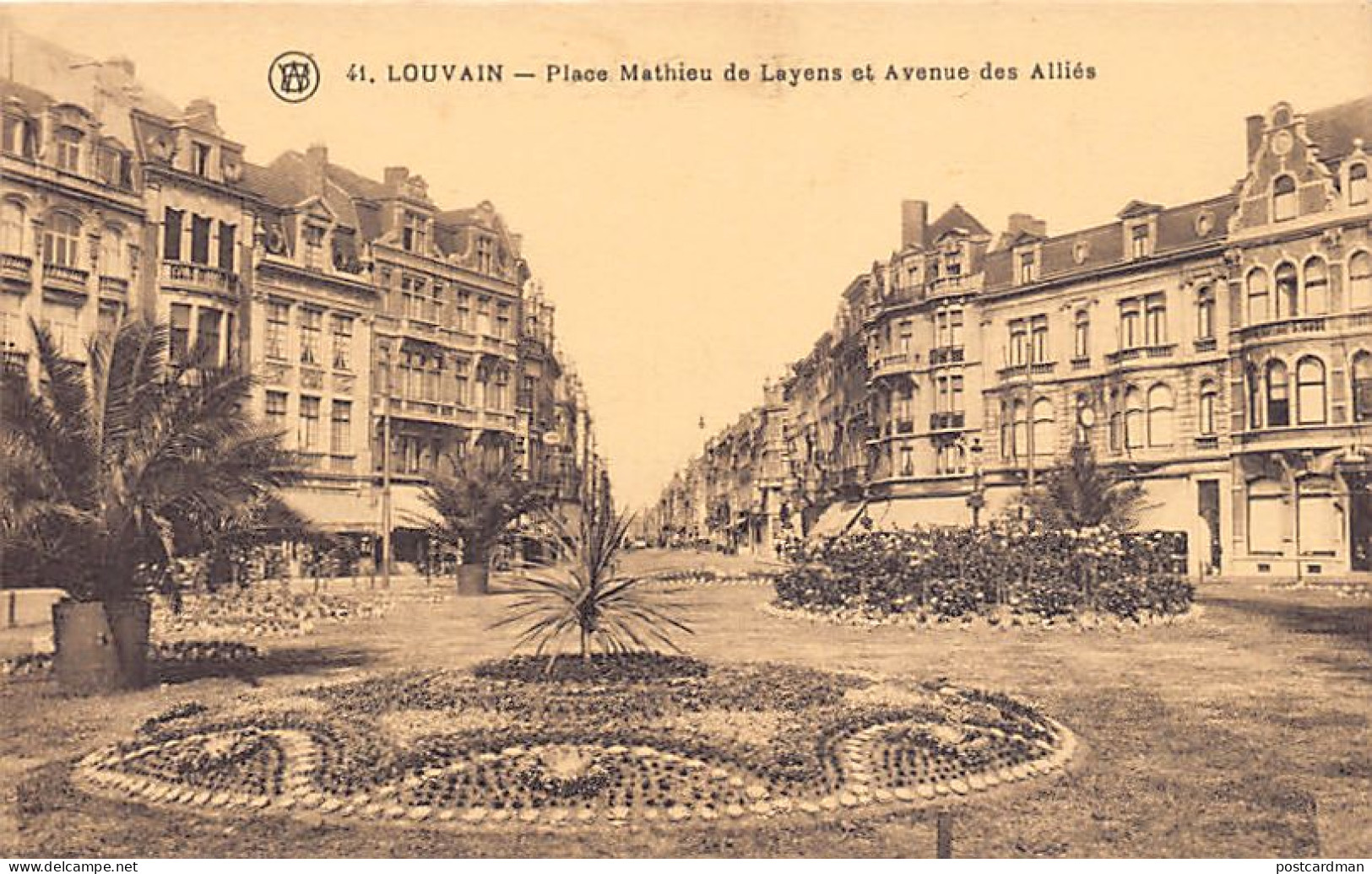 LEUVEN (Vl. Br.) Mathieu De Layensplein En Bondgenotenlaan - Leuven